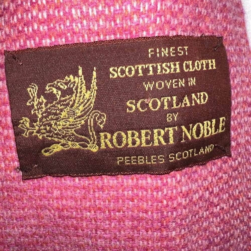 J. CREW ROBERT NOBLE Scotland Wool Blazer Sport Coat Fuchsia Preppy Office Sz 6 - Picture 7 of 8